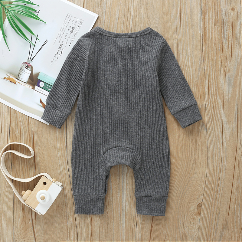 Baby One-piece New Baby One-piece Pit Strip Trousers display picture 11
