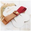 Korean Edition Hairpin Card issuance Hairdressing Paper jam High-end Korean white stripe environmental protection Paper jam wholesale K007