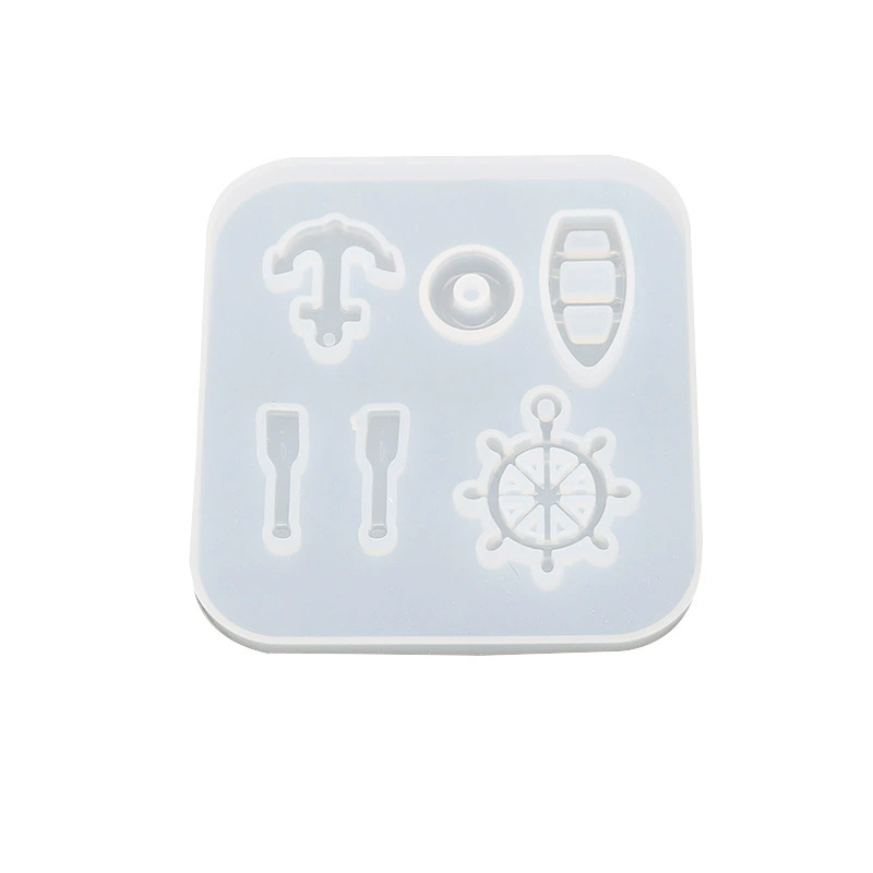 Пластиночная силиконовая форма ручной работы得意生活 Silicone mold handmade, marine pendant, mirror effect