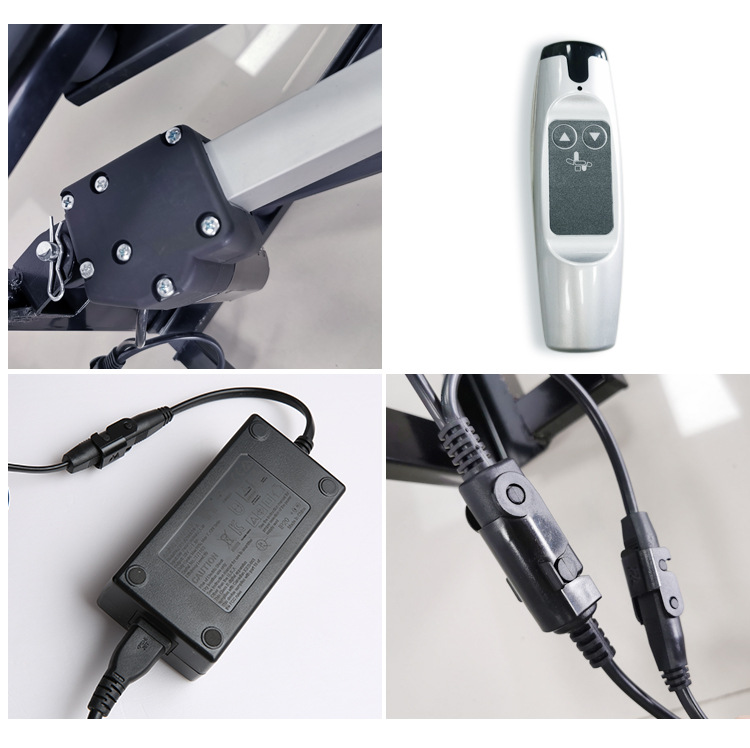 功夫茶几伸缩架 五金配件无线茶几折叠茶几铁架 无线遥控电动茶几升降架 电动升降功夫茶几架 功能茶几架 电动茶几架