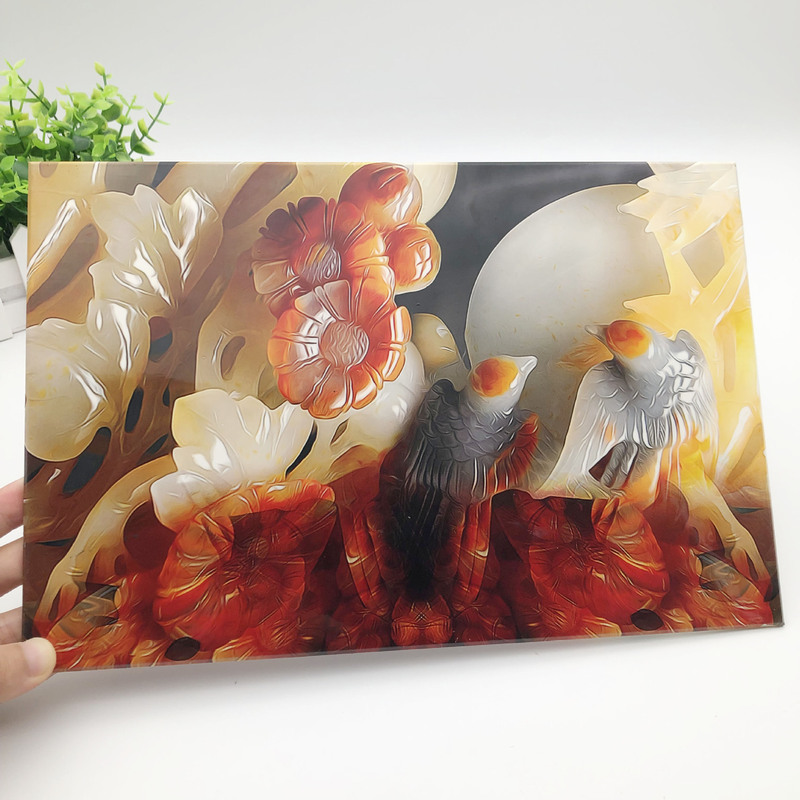 Xupeng Tempered Glass Processing Can Be Painted, Inkjet Printing, Uv Computer Digital Printing, 3-19mm Uv Flatbed Printing