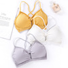 Summer supporting sexy wireless bra, tube top, Korean style, beautiful back, lifting effect