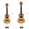 Ukulele with a score, guitar, new collection, 21inch, 23inch, 26inch