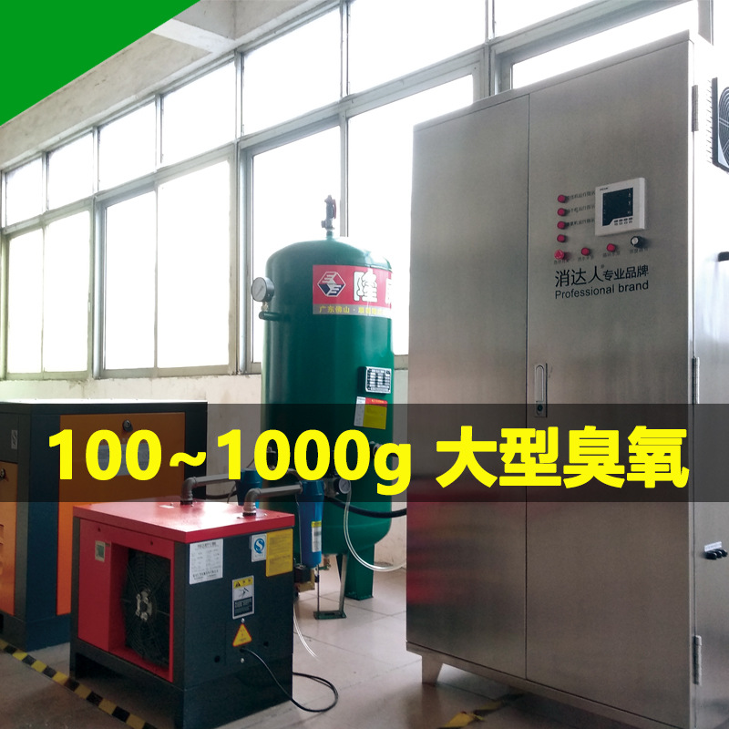 消达人大型臭氧发生器100g/1000g工业水处理臭氧机杀菌消毒脱色