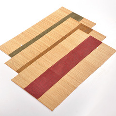 Tea mat, Zen fabric, bamboo mat, bamboo tea pad, Japanese tea curtain, table flag, dry tea mat, living room kung fu tea 