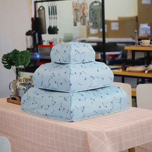 Household Kitchen Foldable Table Cover Insulated Food Cover Dish Cover Dustproof Meal Cover Food Cover Leftover Cover
