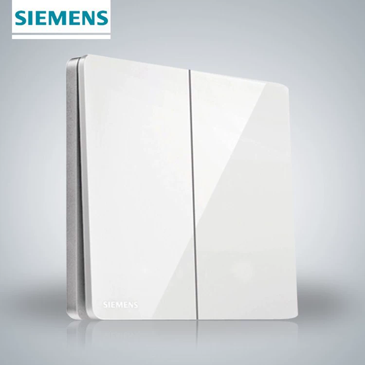 Переключатель Siemens Rui Zhi Zhi 86 типа 86 двойной открытый двойной управляющий переключатель проектная настенная панель