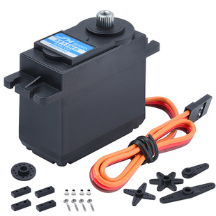 JX Servo PS-5513MG 13KG large torque Metal Gear model aircraft steering gear plastic simulation limit steering gear