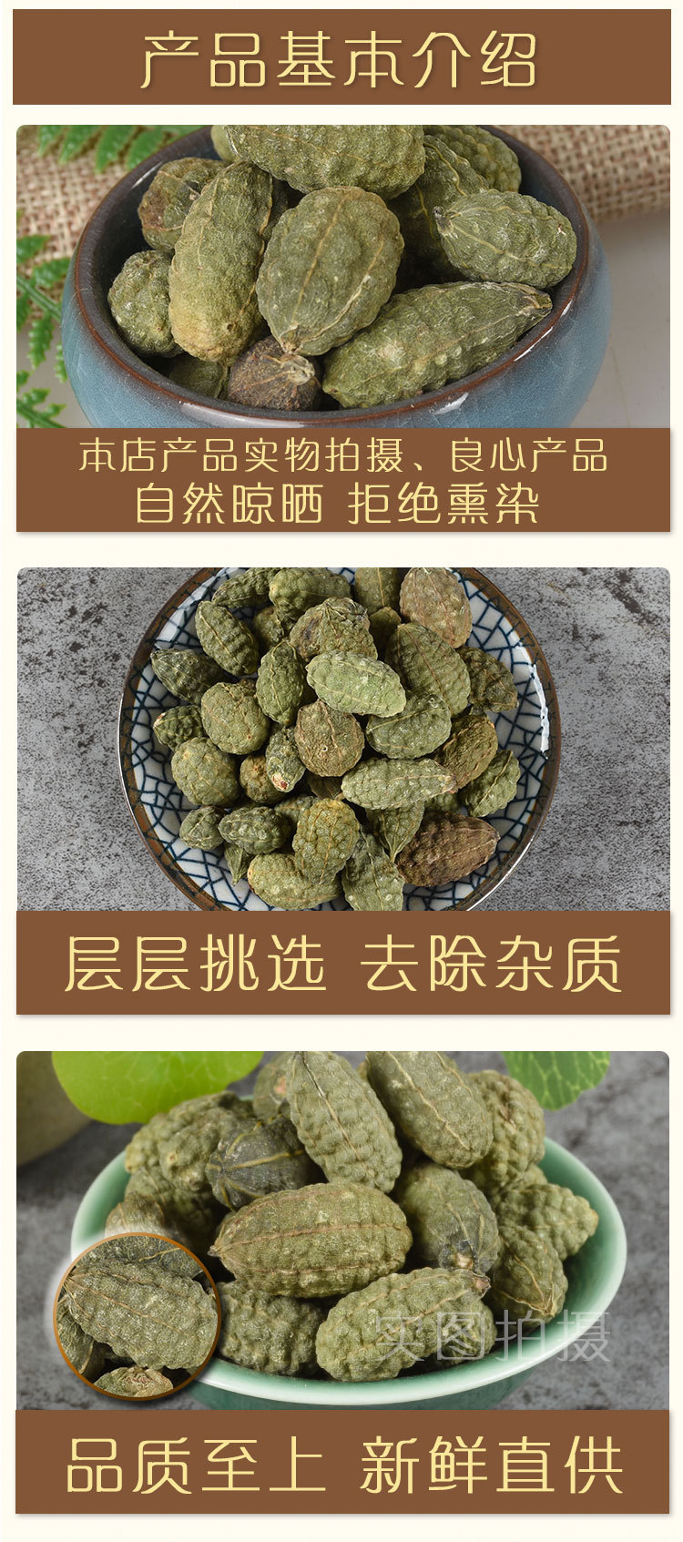 Wild Watermelon Fruit (Citrullus colocynthis) — Dried Xinjiang Food Herb, 500g key features