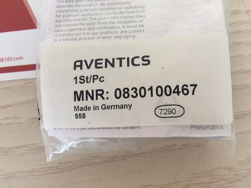 0830100467德国安沃驰AVENTICS传感器