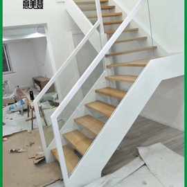 意美登成品楼梯专业定制钢木楼梯复式楼梯