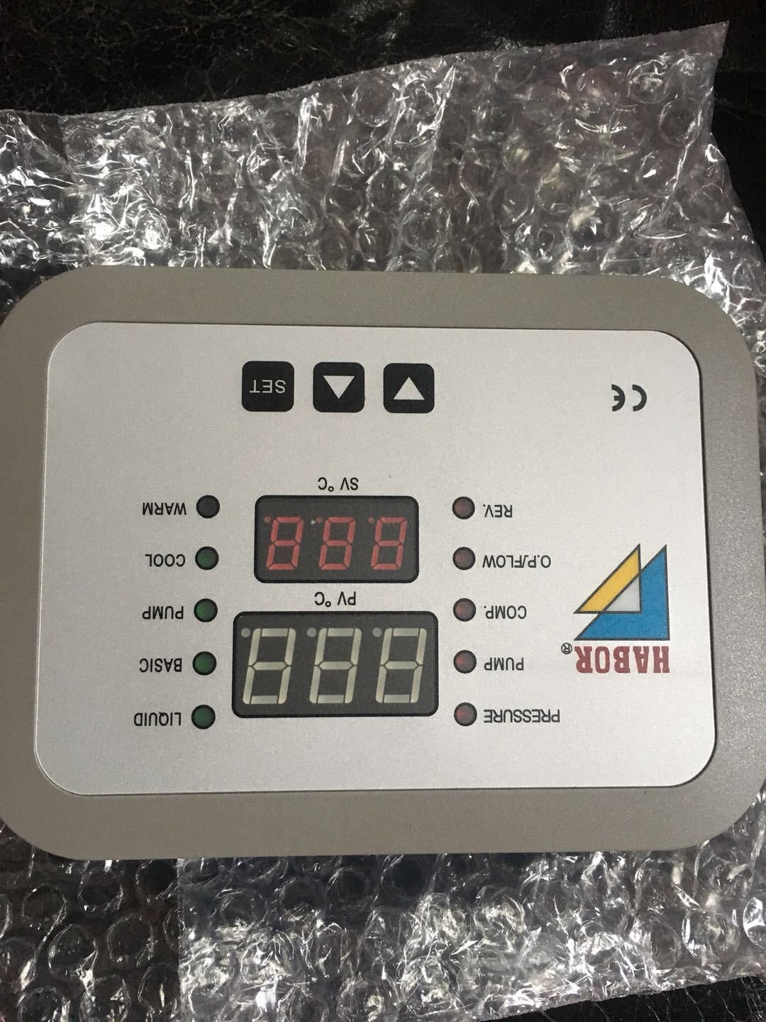 HABOR台湾哈伯油冷机控制面板 E-37TE-001 原厂新品 现货
