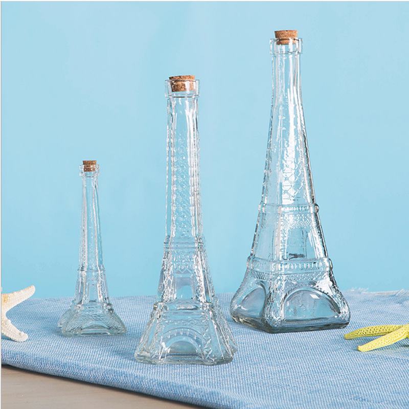 DIY许愿瓶星空星云瓶彩虹瓶漂流瓶海洋瓶星瓶幸运星瓶铁塔瓶木塞