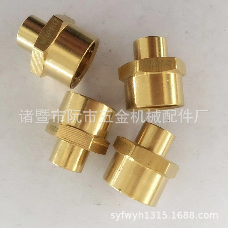 高品质黄铜内对丝接头 等径变径对丝接头 双头内丝