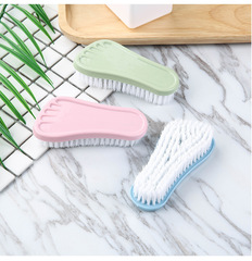 Creative Feet Laundry Brush Household Laundry Shoes Plastic Brush Household Fruit and Vegetable Cleaning Brush Wholesale