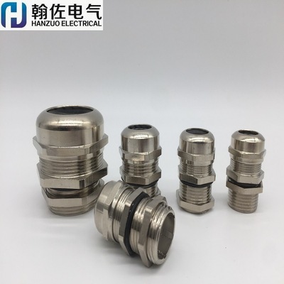 M12至M32加长15螺纹电缆接头 穿板PG头  防水电线固定头现货批发|ms