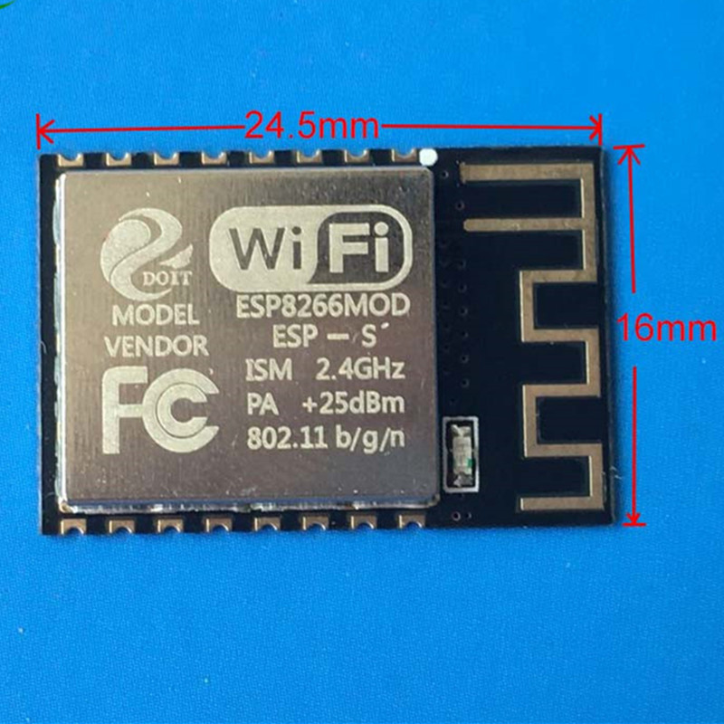 透传固件 工厂直销 ESP8266 ESP-S串口无线WiFi模块兼容ESP-12E