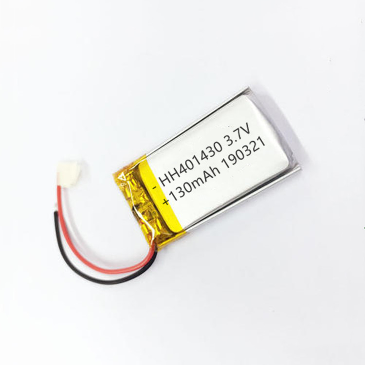 【厂销】方型锂电池401430聚合物锂电池/130mah加版加线