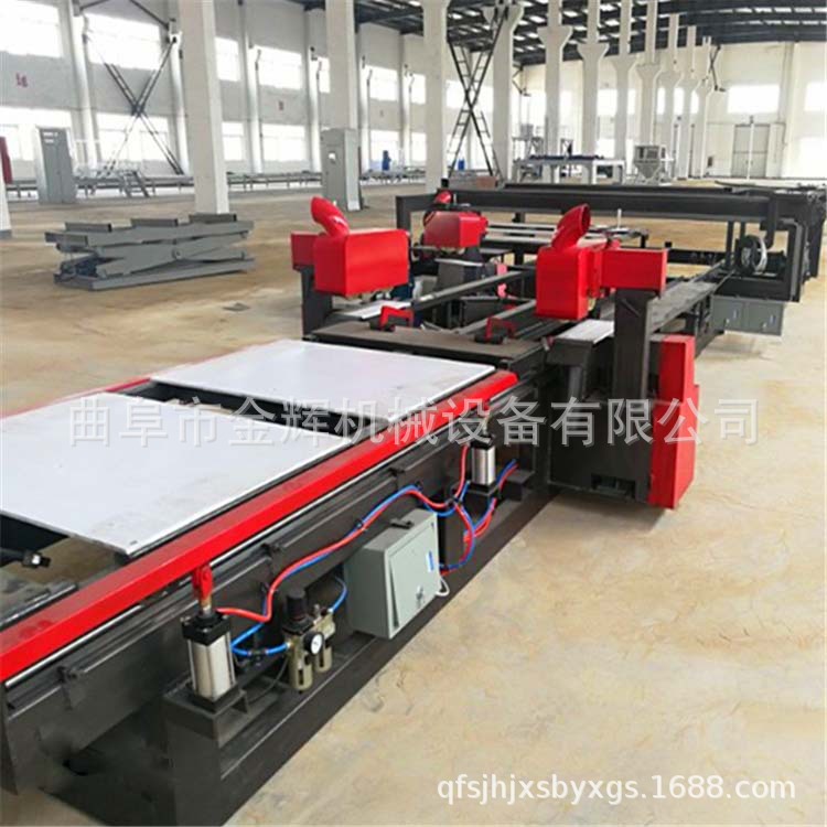 金辉供应 四边切割锯自动码垛 防火板数控四边锯 自动化控制
