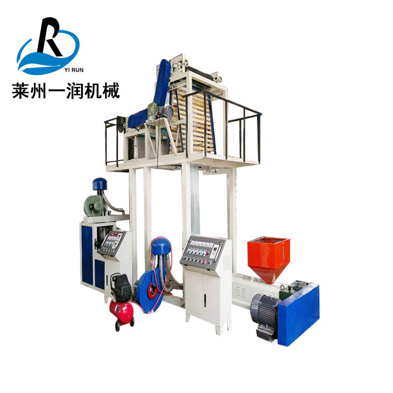 立吹撕裂膜单层平膜可发泡风冷吹膜机