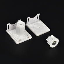 厂家直销白色12齿轮减速重力出口方型拉姆斯卷帘配件拉珠制头批发