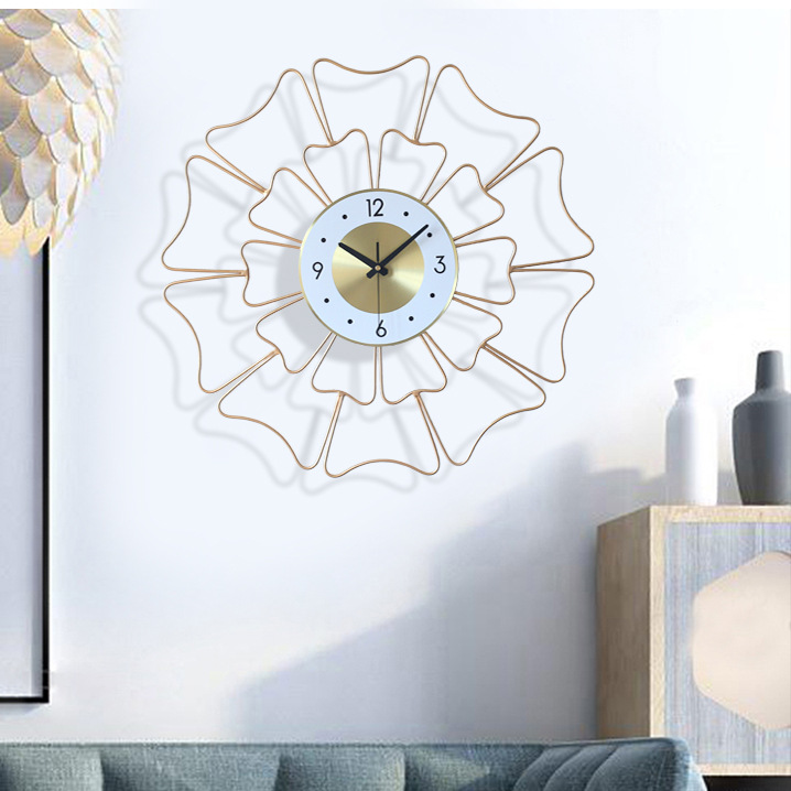 亚马逊产品挂钟 创意家用壁钟静音挂钟客厅简约装饰钟表