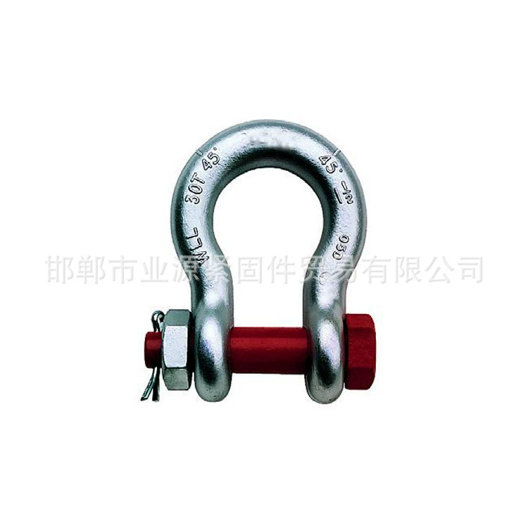 Оптовая продажа от производителя G-209, высокопрочная формованная кованая дужка, дужка D-типа, американская подъемная дужка из углеродистой стали