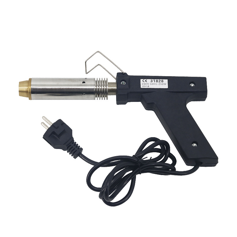 Pistola eléctrica de tipo removedor de ángulo de la pantorrilla ciervo ternero eléctrico soldador Cordero Dispositivo de ángulo de la pantorrilla cerámica Dispositivo de ángulo de escaldado sin sangre