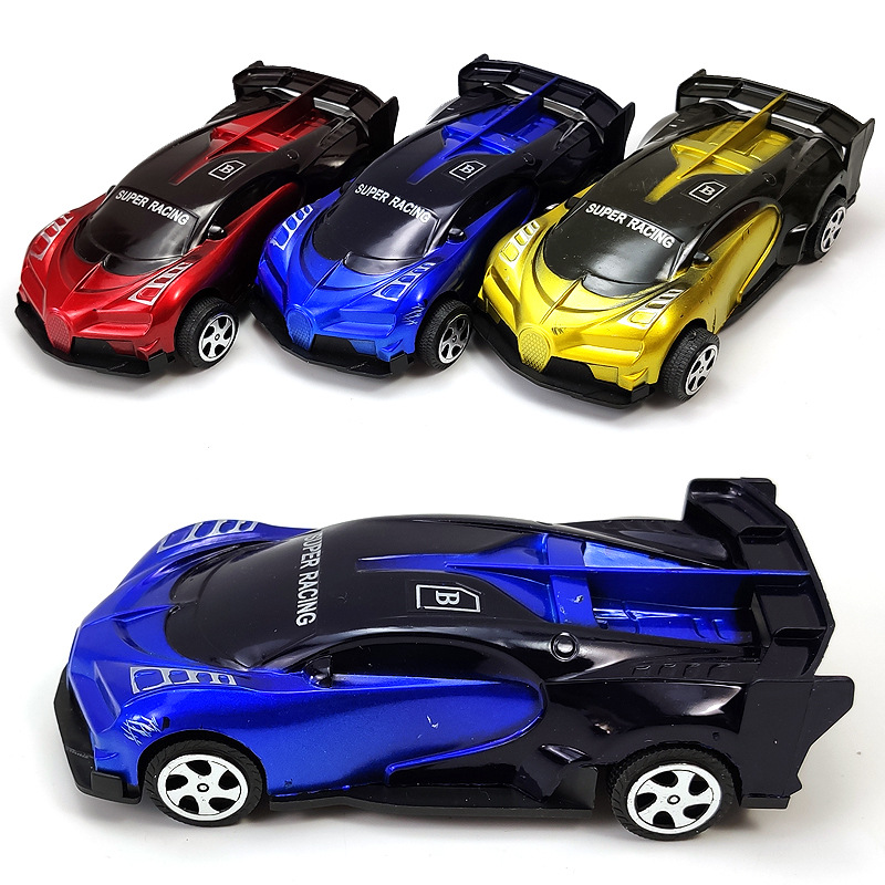 Fábrica directa de juguetes de simulación de plástico coche de carreras coche de juguetes para niños coche de puzzle modelo al por mayor