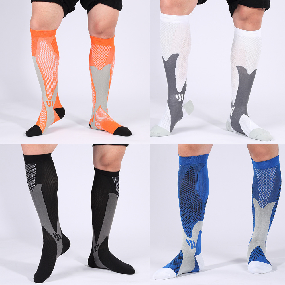2023Compression Socks Outdoor Sports Socks Compression Pressure Socks Elastic Cycling Socks Comfortable and Non-Slip