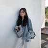 Han Fan in the spring and Autumn Period ins Sweater student Thin section Long sleeve coat Korean Edition bf Paige Loose Short clothes
