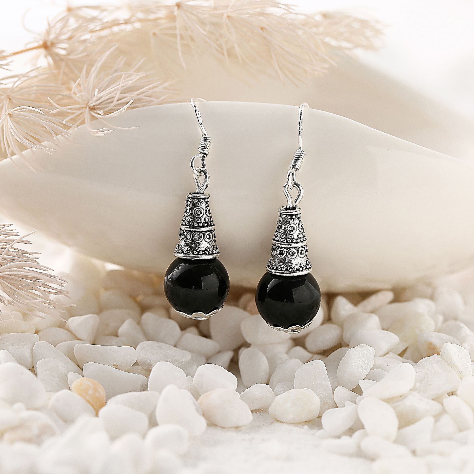 agate fashionable round beads