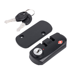 Guanxiang Production Tsa Customs Lock, Customs Fixed Lock Strap Key, PC Luggage Black Parker Combination Lock