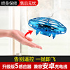 Induction quadcopter, small rotating toy