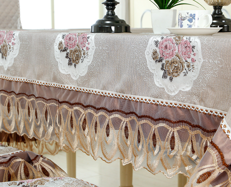 凤尾花开咖椅垫 (5)