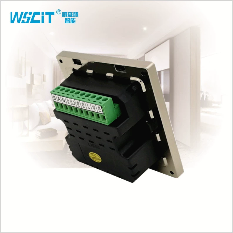 Touch switch key, wall smart light panel for hotel