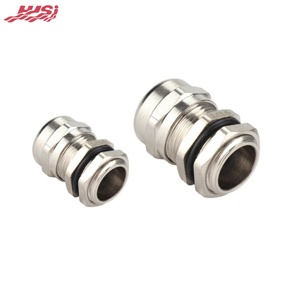 厂家直卖NPT金属电缆接头 格兰头 葛兰头固定头 防水接头IP68黄铜|ms