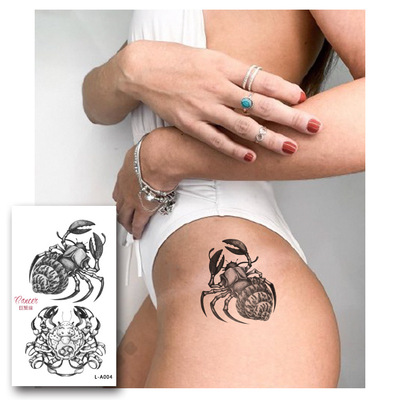 ARTTOO 2019 new pattern waterproof constellation Tattoo sticker lady Chest Arm Tattoo Sticker 12 Constellation
