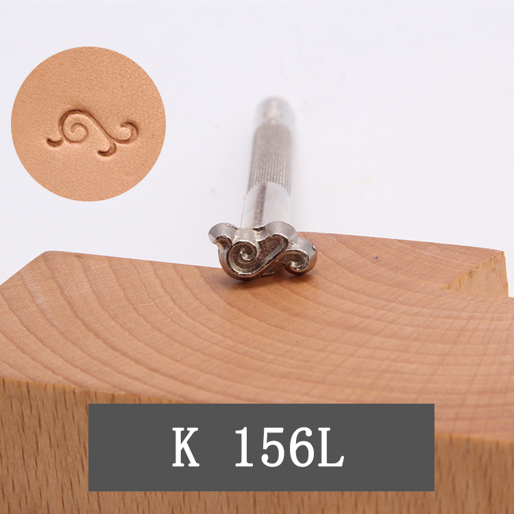 20 piezas de cuero curtido vegetal talla herramientas de impresión