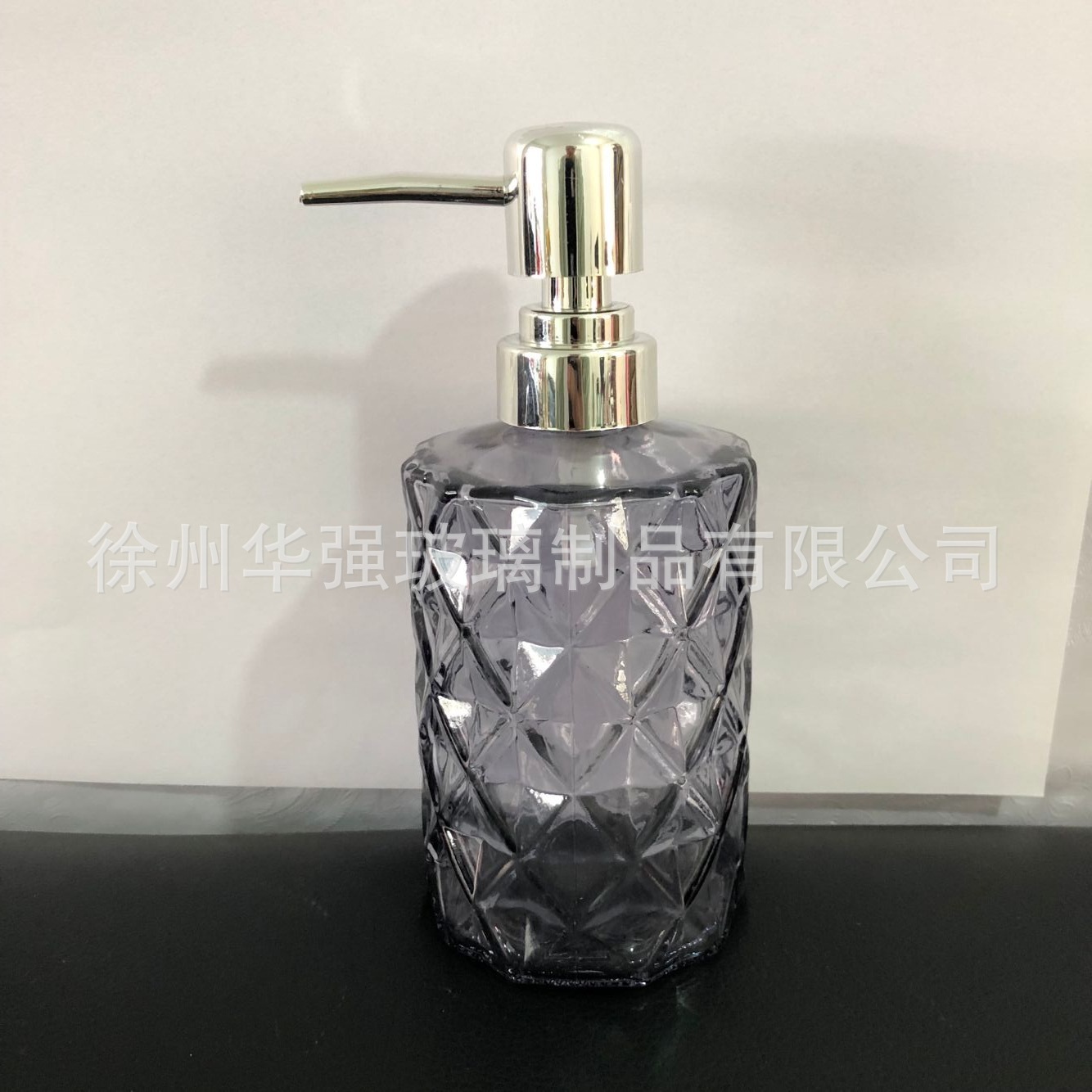 印LOGO磨砂200ml250ml分装玻璃乳液瓶泡沫洗手液瓶500ml