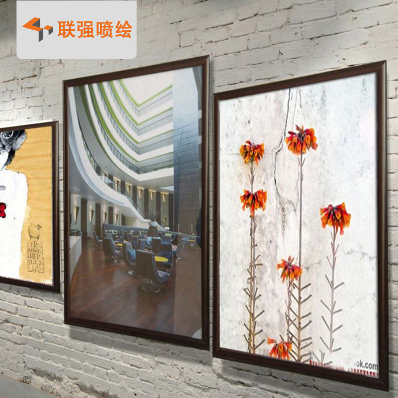 厂家供应 写真喷绘户内高清写真 高光相纸 海报纸挂轴画