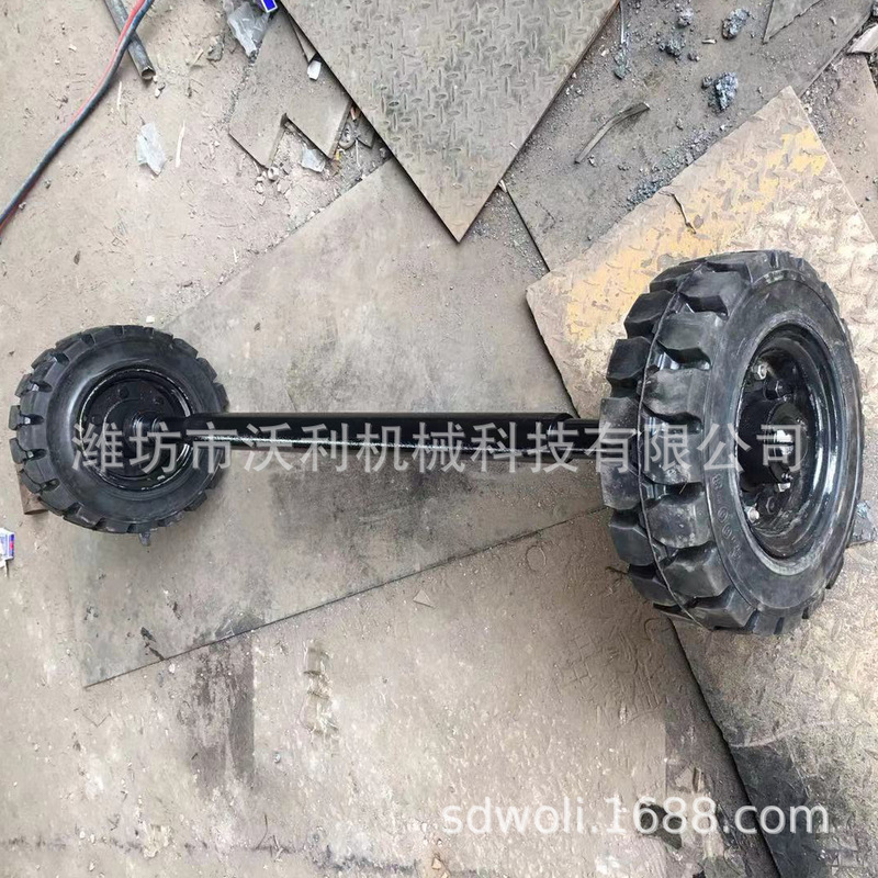 Agricultural flat trailer accessories traction trailer accessories axle agricultural trailer axle tractor accessories