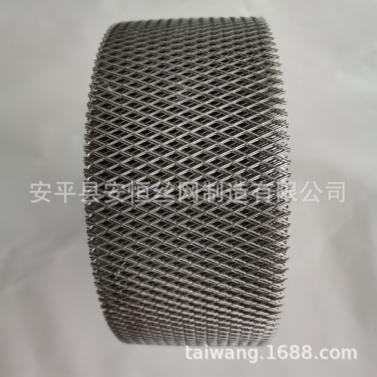 不锈钢加热网生产厂家 0.3mm厚不锈钢网孔径3x6mm 不锈钢斜拉网