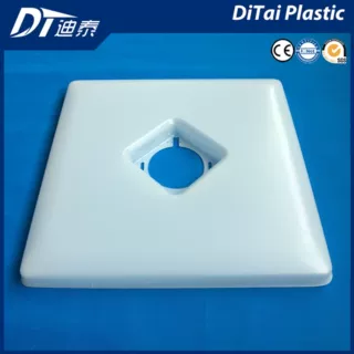 东莞厂家专业生产供应白色正方形盖子 ABS/PP/PC亚克力厚板吸塑