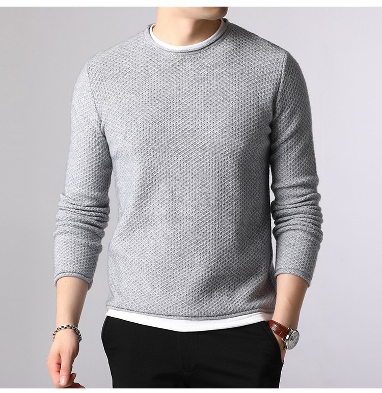 Pull homme JI YUANLONG en Mélange de fibres chimiques - Ref 3417662 Image 17