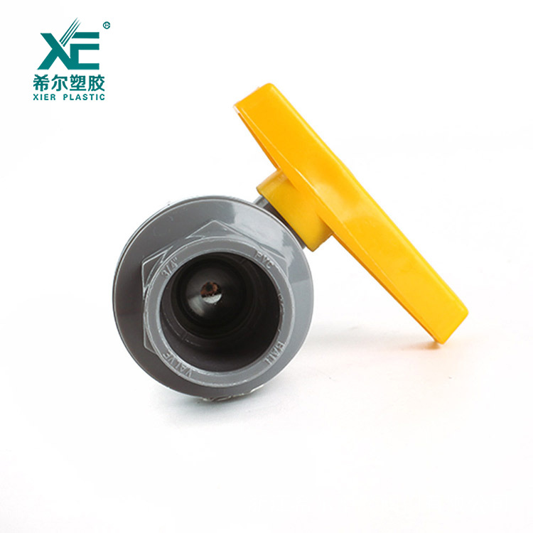 厂家发货 专业供应两片式球阀ABS电镀手柄 塑料阀门 40mm