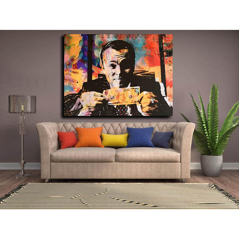 Wall Street Wolf Art