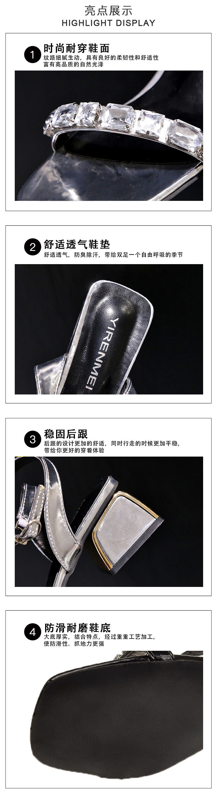 Chaussures été pour femme en Caoutchouc - Ref 3345718 Image 10