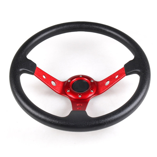 Manufacturer Direct Supply Car Modification 14-inch 350MM Universal Wheel PU Racing Game Competition Wheel