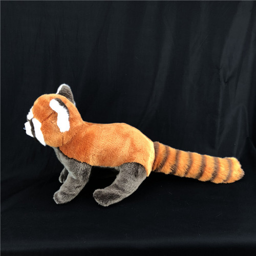 Foreign Trade Simulation Red Panda Plush Toy Figure Children's Plush Stuffed Animal Gift Doll Decor